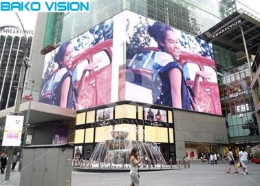 P10 Waterproof Fixed Led Billboard , Led Digital Display TV Wall For Building Advertising